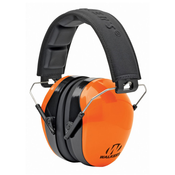 WALKER'S GAME EAR Dual Color Blaze Orange Passive Advanced Protection Muff (GWP-DCPM-BO)
