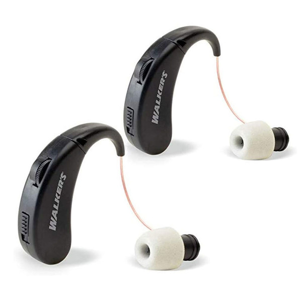 WALKER'S GAME EAR Rechargeable Ultra Ear BTE Hearing Enhancer, 2-Pack (GWP-RCHUE-2PK)