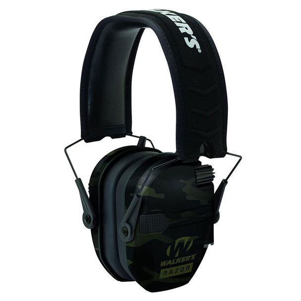 WALKER'S GAME EAR Razor Slim Grey Multicam Electronic Earmuffs (GWP-RSEM-MCCG)