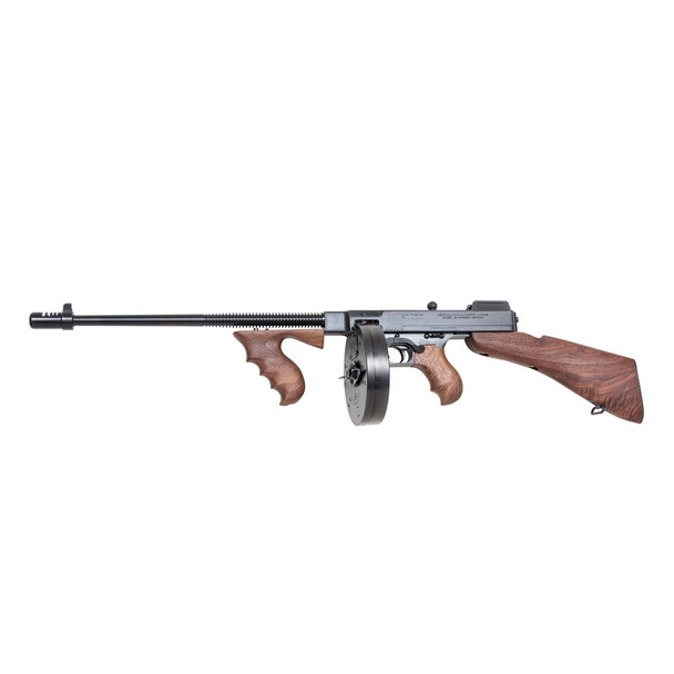 AUTO ORDNANCE 1927A-1 Deluxe .45 ACP 16.5in 20rd Stick/100rd Drum Magazine Semi-Automatic Carbine (T1B100D)