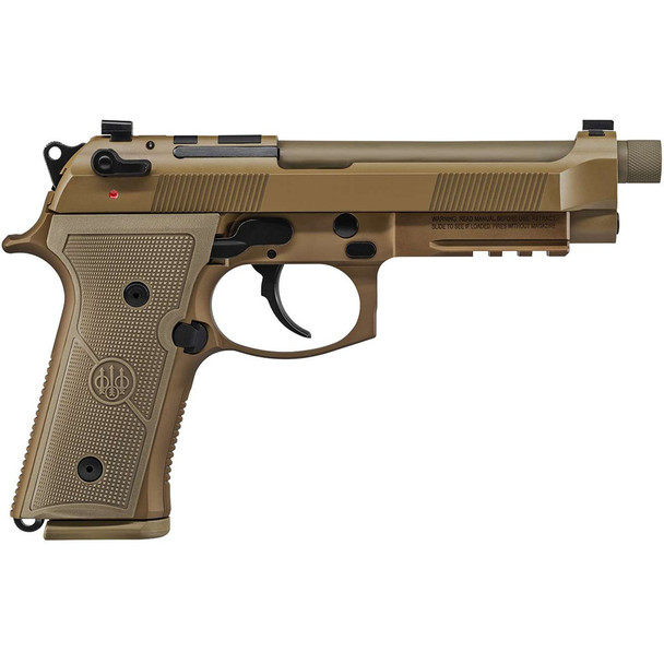 BERETTA M9A4 Centurion 9mm 4.7in 18rd Dbl/Sngl Pistol (JS92QM9A4GM)