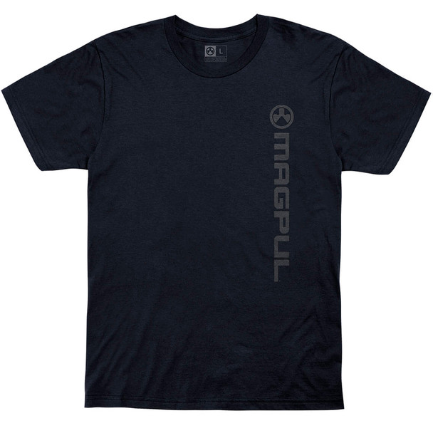 MAGPUL Vert Logo Cotton Navy Large T-Shirt (MAG1113-410-L)