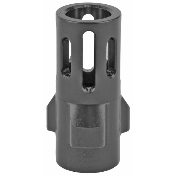 Angstadt Arms Flash Hider, 3 Lug, 9MM, 1/2x28 Threads, 1.42" Length, Nitride Finish, Black Color ANGAA093LHB28