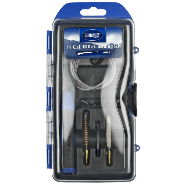 DAC Gunmaster Rifle Cleaning Kit, 12 Pieces, 17Cal, Includes Pull Through Rod and 6 Piece Driver Set GM17LR