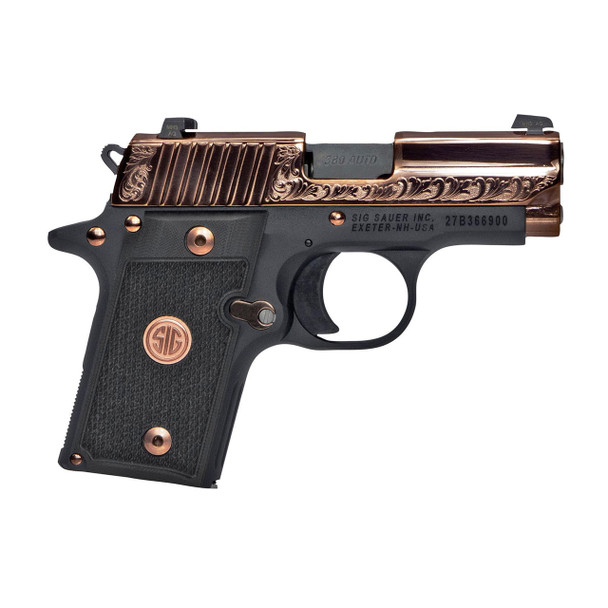 SIG SAUER P238 .380 ACP 2.7in 6rd Rose Gold Semi-Automatic Pistol (238-380-ERG)