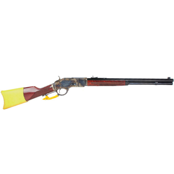 TAYLORS & COMPANY 1873 Comanchero .357 Mag 20in 10rd Checkered Straight Rifle (550220COM)
