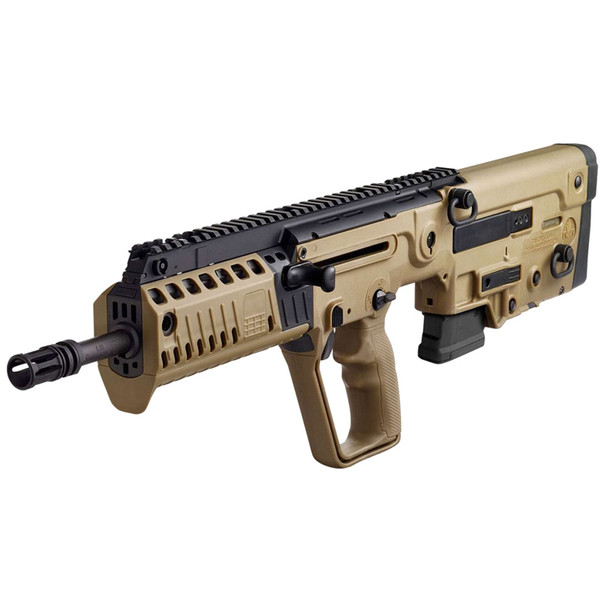 IWI US Tavor X95 5.56 Nato 16.5in 10rd BUIS Flattop Flat Dark Earth State Restricted Bullpup Rifle (XFD1610)
