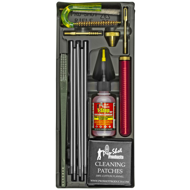 Pro-Shot Products Classic Box Kit, Cleaning Kit, .22/.223 Cal Rifle R22KIT