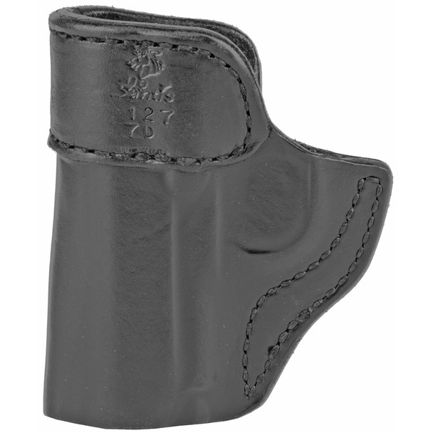 DeSantis Gunhide 127, Inside Heat, Inside the Pants Holster, Fits Kimber Micro 1911, Right Hand, Black Leather 127BA7DZ0