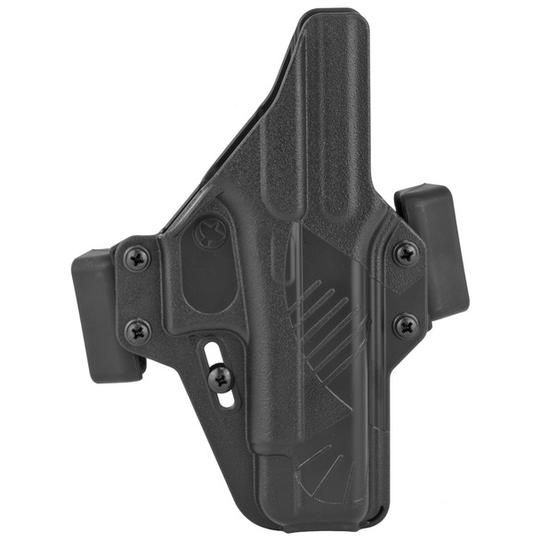 Raven Concealment Systems Perun OWB Holster, 1.5", Fits Glock 48, Ambidextrous, Black, Nylon/Polymer PXG48