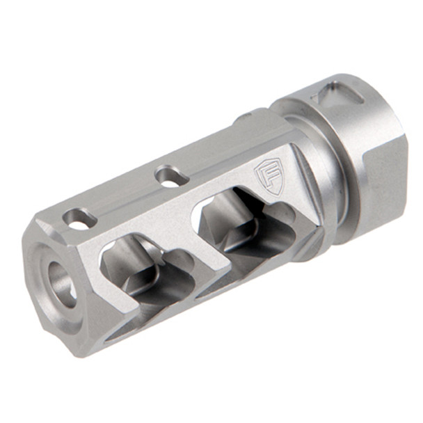 Fortis Manufacturing, Inc. Muzzle Brake, 5.56MM, Stainless Finish, Fortis Control Compatible 556-MB-SS