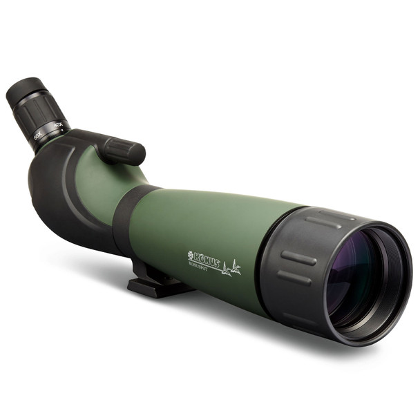 Konus KonuSpot-65, Spotting Scope, 15-45X65, 31.7oz, Green/Black Color, Includes Tripod, Storage Case, Smart Phone Adapter, Photo Adapter Tube 7128