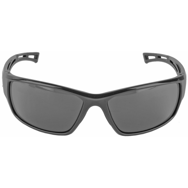 Walker's 8280 Glasses, Black Frame, Smoke Lens, Microfiber Bag Included, 1 Pair GWP-SF-8280-SM
