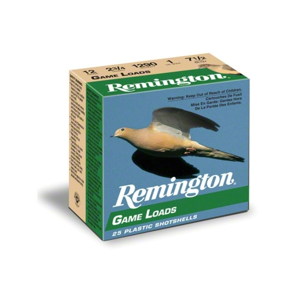 REMINGTON Game Load 20 Gauge 2.75in #8 Ammo, 25 Round Box (GL208)
