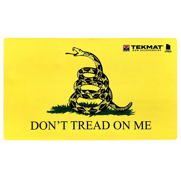 TEKMAT Don't Tread on Me Yellow Door Mat (42-TREAD)