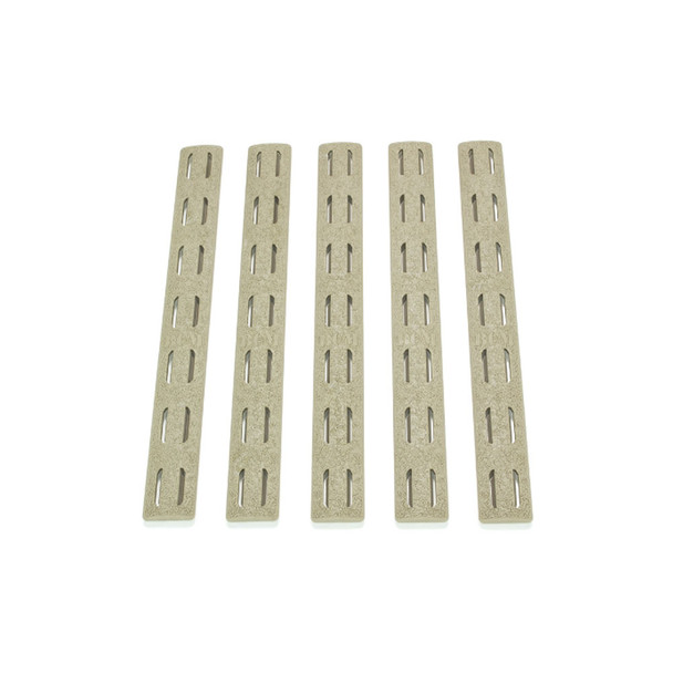 BRAVO COMPANY Gunfighter 5.5in KeyMod Flat Dark Earth Rail Panel Kit (BCM-KMR-RP-FDE-5)