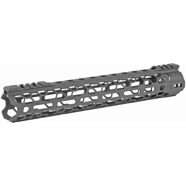 Odin Works O2 Lite Forend, 12.5" Length, Black, M-LOK, Fits AR-15 F-12-ML-O2