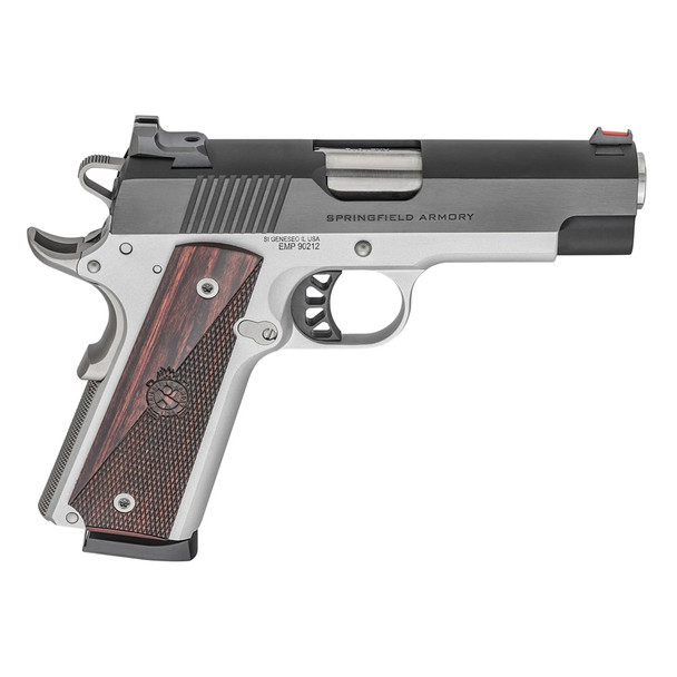 SPRINGFIELD ARMORY 1911 Ronin EMP 9mm 4in Blued /Satin Aluminum 10rd Pistol (PX9124L)