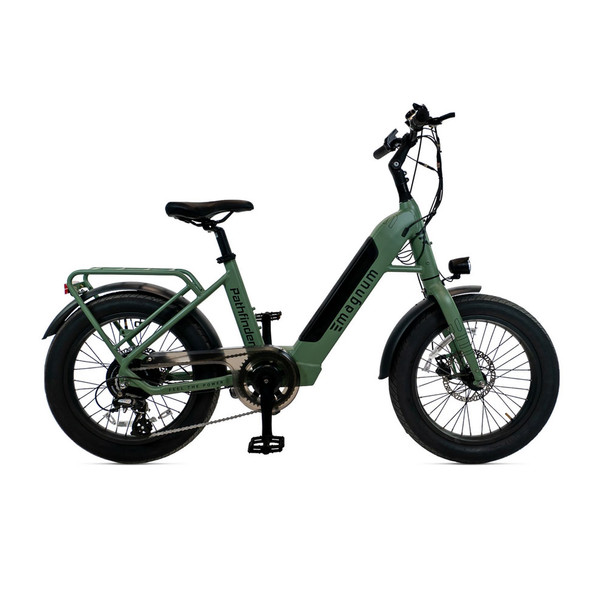 MAGNUM BIKES Pathfinder 500 Forest Electric Bike (Pathfinder-GRN-500W)
