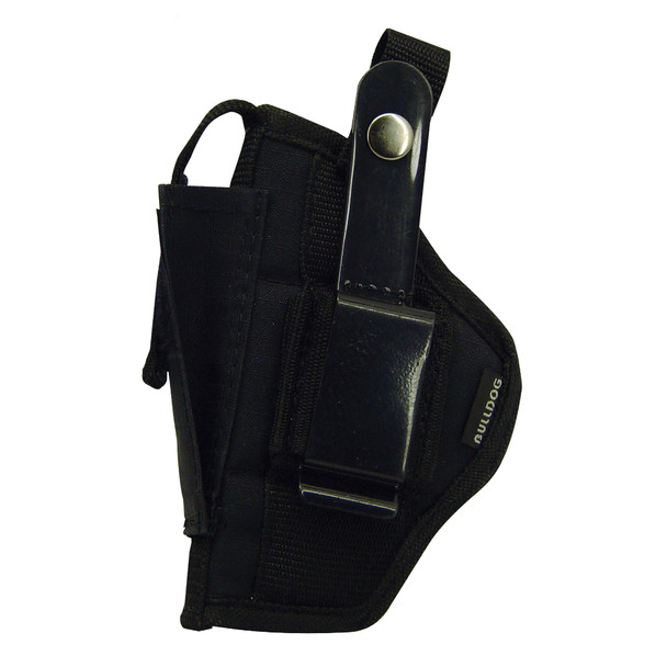 Bulldog Cases Fusion Belt Holster, Fits Glock 26/27/29/30, P22, USP, PT111, Ambidextrous, Black FSN-3