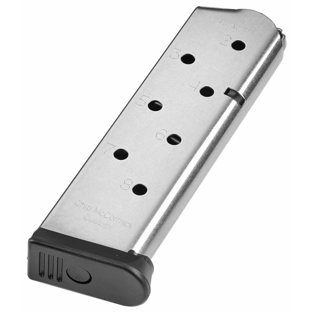 CMC Products Magazine, Classic, 45 ACP, 8 Rounds, Fits 1911, Stainless, M-RP-45FS8