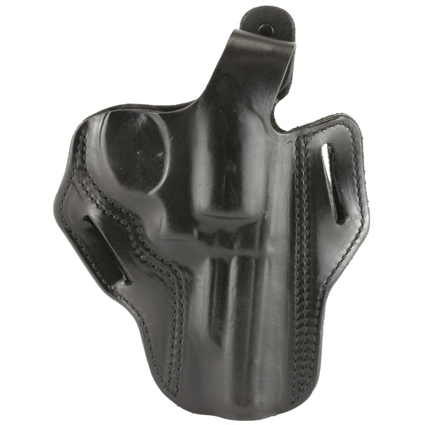 DeSantis Gunhide 001, Thumb Break Scabbard Belt Holster, Fits 4" S&W K Fram, RH, Black 001BA14Z0