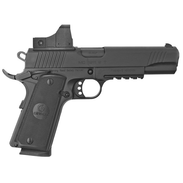 Girsan MC1911S, Semi-automatic Pistol, 1911, 45ACP, Optics Adapter Plate, 8Rd GIRSMC1911S45ACPTV