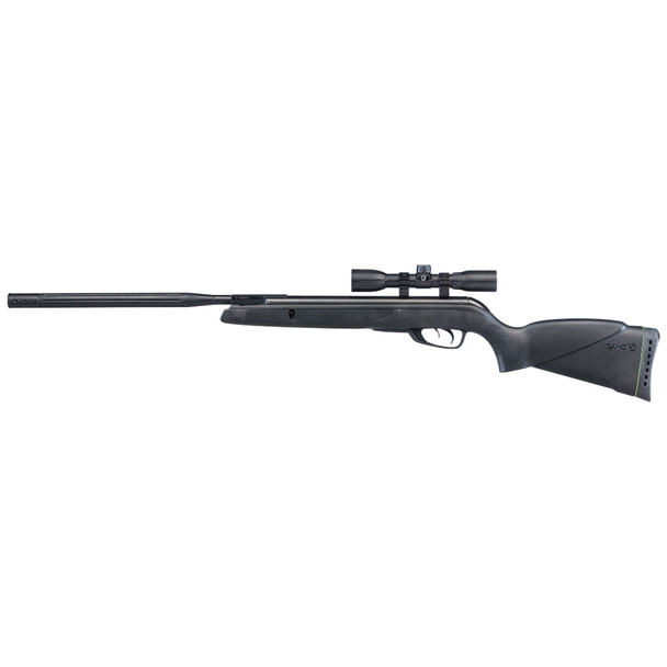 Gamo Wildcat Whisper, 22 Pellet, Black Finish, Synthetic Stock, Whisper Noise Dampening Technology, 4x32 Scope, Single Shot, 975 Feet Per Second 611006785554