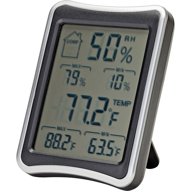 SnapSafe Hygrometer, Black 75909