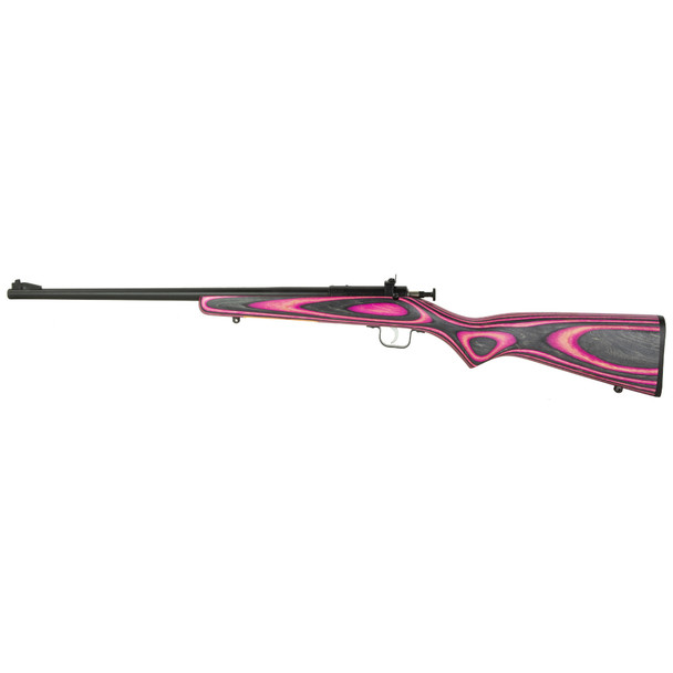 Keystone Sporting Arms Crickett, Gen 2, Youth, Bolt Action, Single Shot Rifle, 22LR, Pink Laminate Stock KSA2225