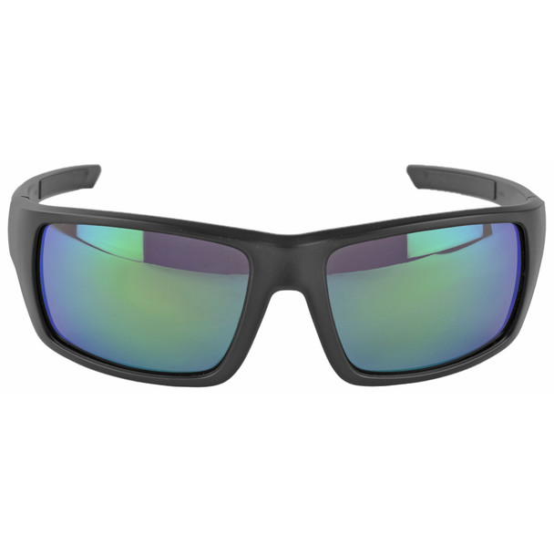 Magpul Industries Apex Eyewear, Polarized, Black Frame, Violet Lens/Green Mirror MAG1130-1-001-4050