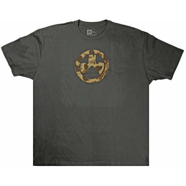 Magpul Industries Raider Camo Cotton T-Shirt, XXLarge, Charcoal MAG1138-010-2XL