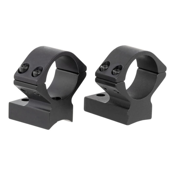 Talley Manufacturing Light Weight Ring/Base Combo, 30mm Med, Black, Alloy, Tikka T3/T3-X, Knight MK-85 740714