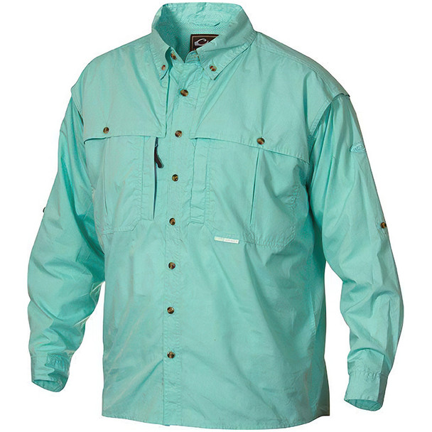 DRAKE Cotton Wingshooter's Long Sleeve Shirt with Staycool Fabric (DS1101)