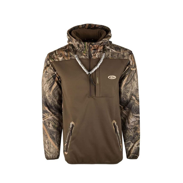 DRAKE MST Mossy Oak Blades Habitat Endurance Soft Shell Hoodie (DW2660-022)