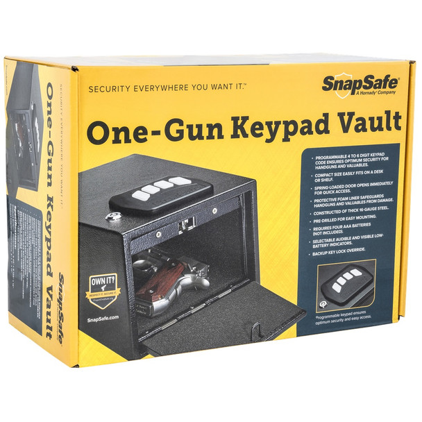 HORNADY Snapsafe One-Gun Keypad Vault (75433)