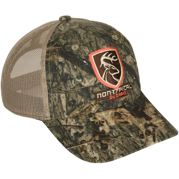 DRAKE Non-Typical Logo Camo Mesh Back Mossy Oak Country DNA Cap (DNT8000-036)