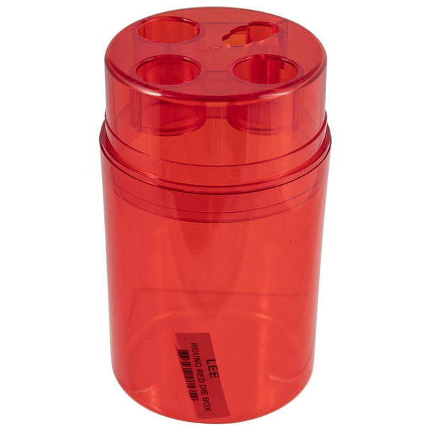 LEE PRECISION DIE BOX ROUND RED (90535)