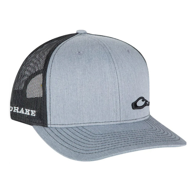 DRAKE Enid Heather/Black Mesh Back Cap (DH3090-HBK)