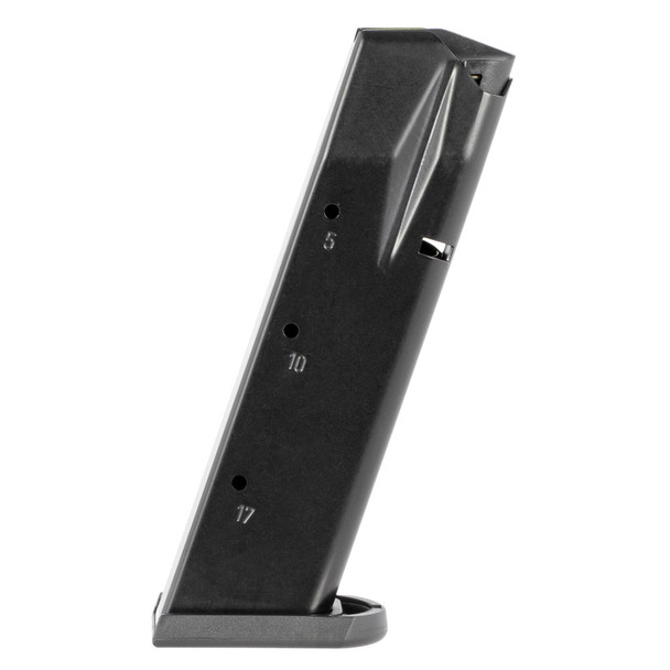 MECGAR 9mm 17rd Anti-Friction Magazine Fits Tanfoglio Small Frame/IWI Jericho 941 (MGWIT9SFAFC)