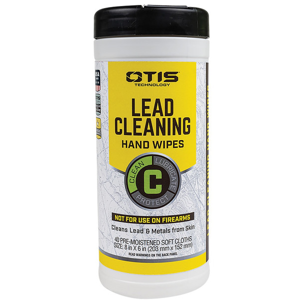 OTIS Lead Cleaning Hand Wipes 40 Count Canister (FG-40C-LRW)