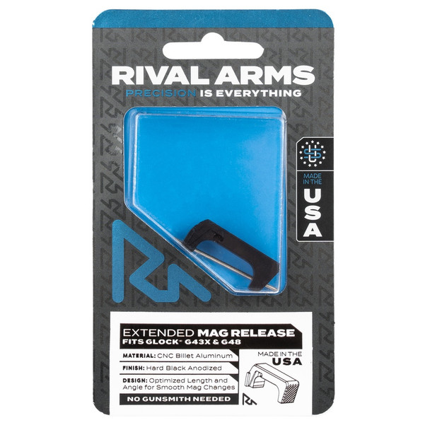 RIVAL ARMS MAG RELEASE EXT G43X / G48 BLK (RA72G004A)