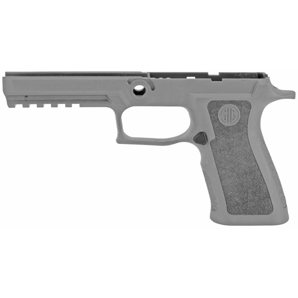 Sig Sauer Grip Module Assembly, Fits Sig Sauer P320X5 9mm, Full Size, Medium Grip, Gray 8900036