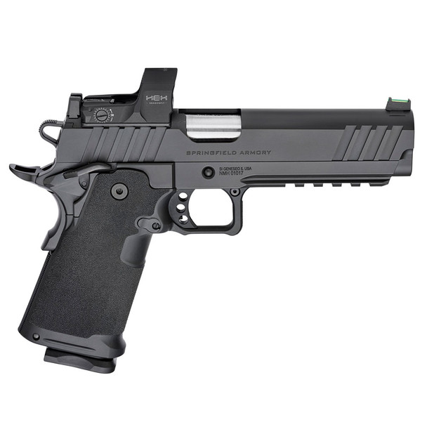 SPRINGFIELD Prodigy 1911 DS 9mm 5in 17/20rds Black Cerakote Pistol with HEX Dragonfly Reflex Sight (PH9119AOS)