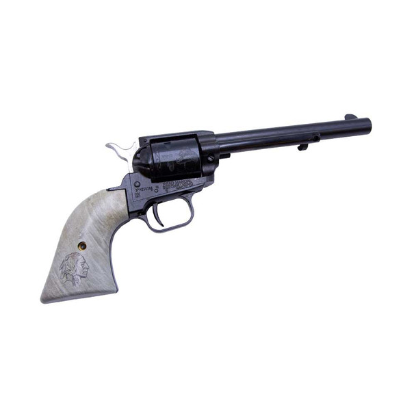 HERITAGE MANUFACTURING Rough Rider .22LR/22WMR ENG BNI/BK 6.5in 6rd Revolver (RR22MB6-ENBN)