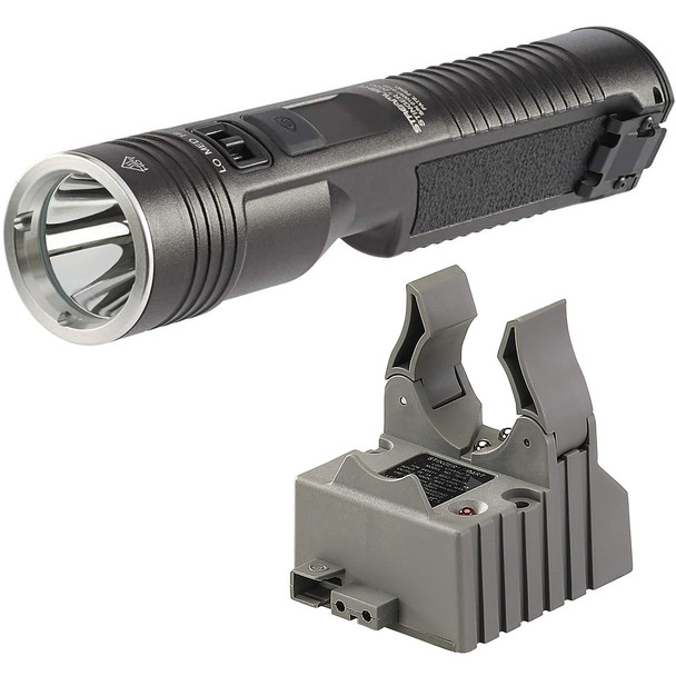 STREAMLIGHT Stinger 2020 Flashlight with 120V AC/12V DC 1 Holder and Smart Charger Holder (75105)