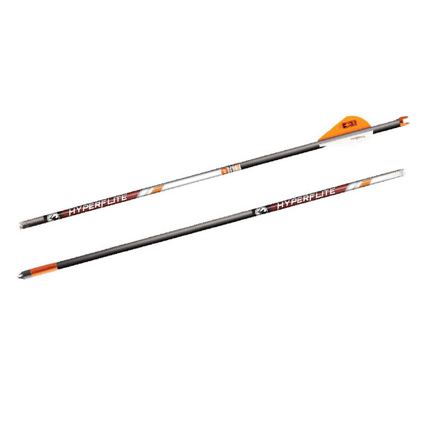 BARNETT CROSSBOWS HyperFlite 22" Carbon Crossbow Arrows, 5-Pack (BAR20017)