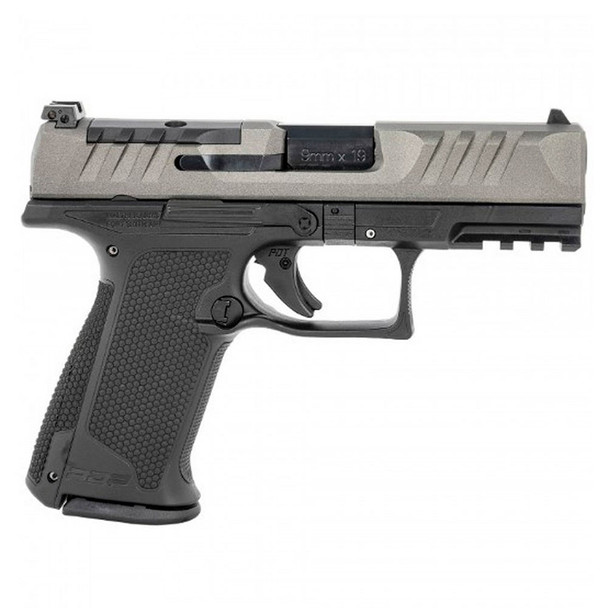 WALTHER ARMS PDP F-Series 9mm Luger 4in 2x 15rds Mags Black/Gray Pistol (2842734GY)