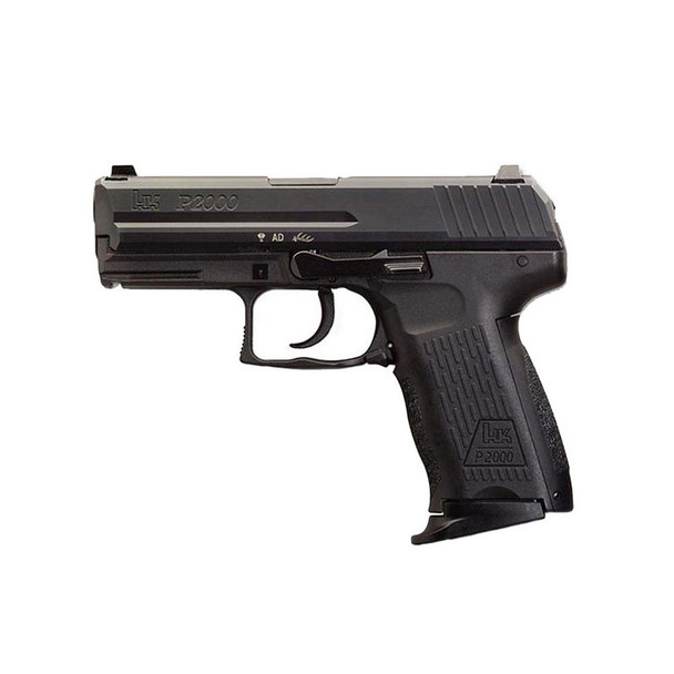 HK P2000 V2 LEM .40 S&W 3.66in 10rd 3 Magazines Semi-Auto Pistol with Night Sights (704202LEL-A5)