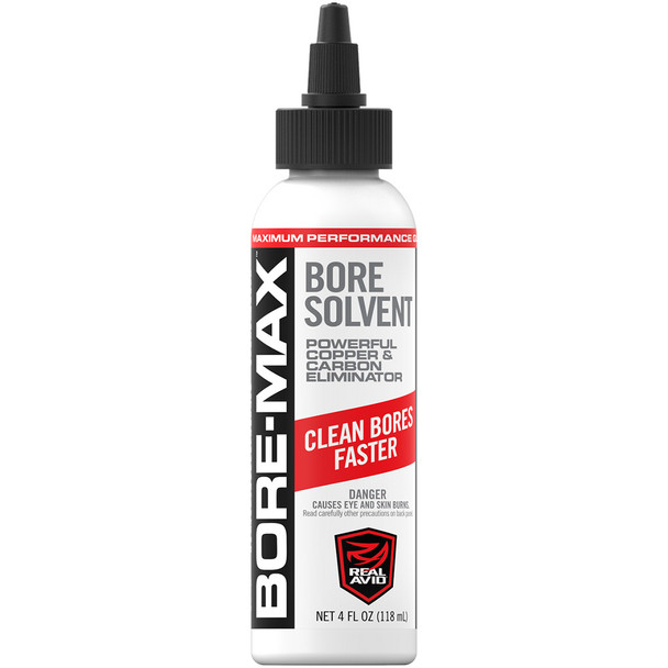 REAL AVID/REVO Bore-Max 4oz Squeeze Bottle Bore Solvent (AVBMBS4L)